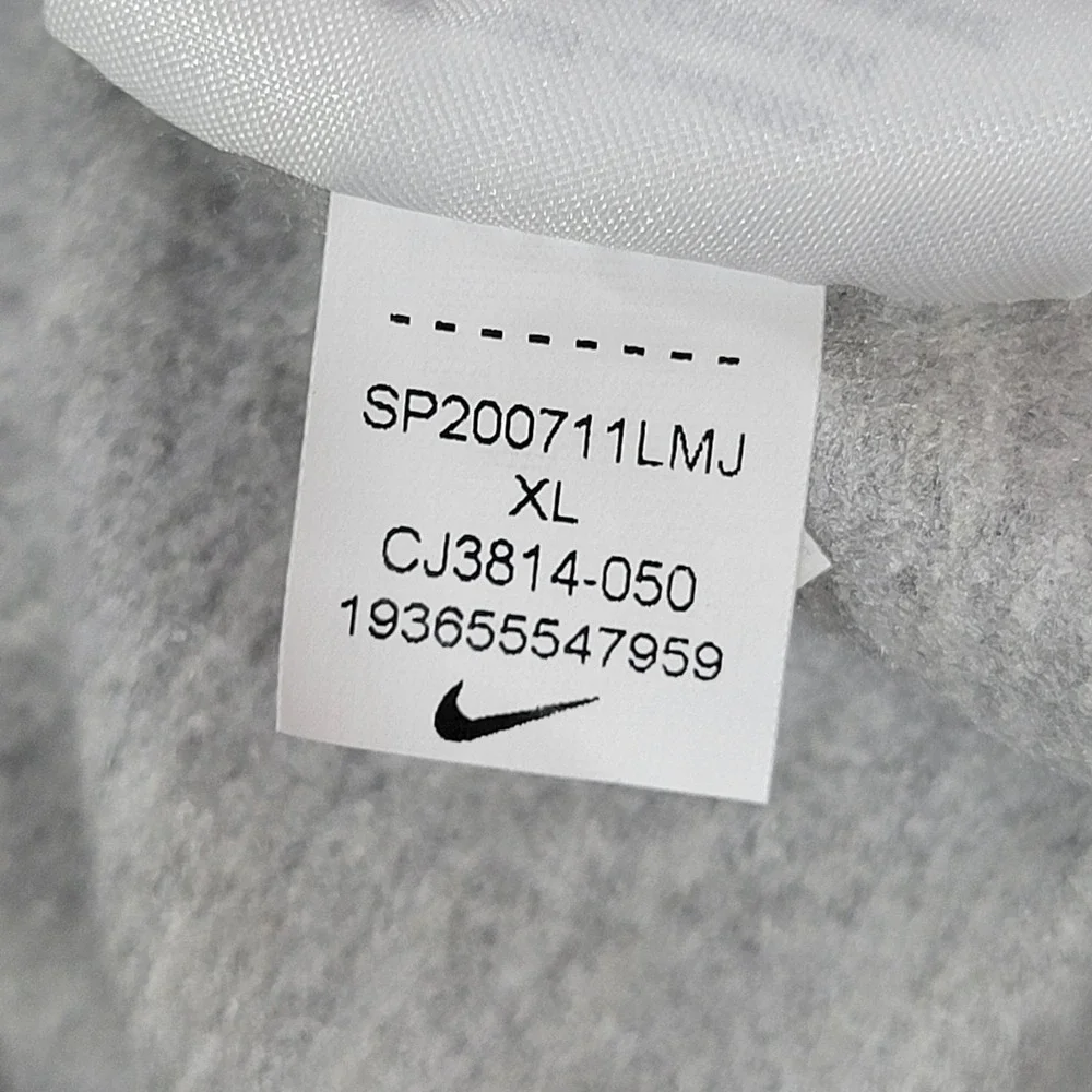 Nike Yoga‎ Women's Dri-Fit Gray Cropped Hoodie Sweatshirt Training XL